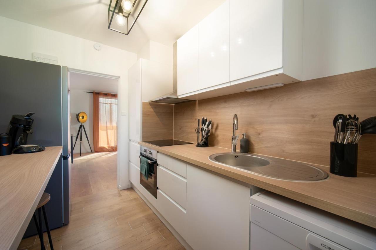 Grand Appartement 3 Chambres Avec Clim Et Balcon مارسيليا المظهر الخارجي الصورة