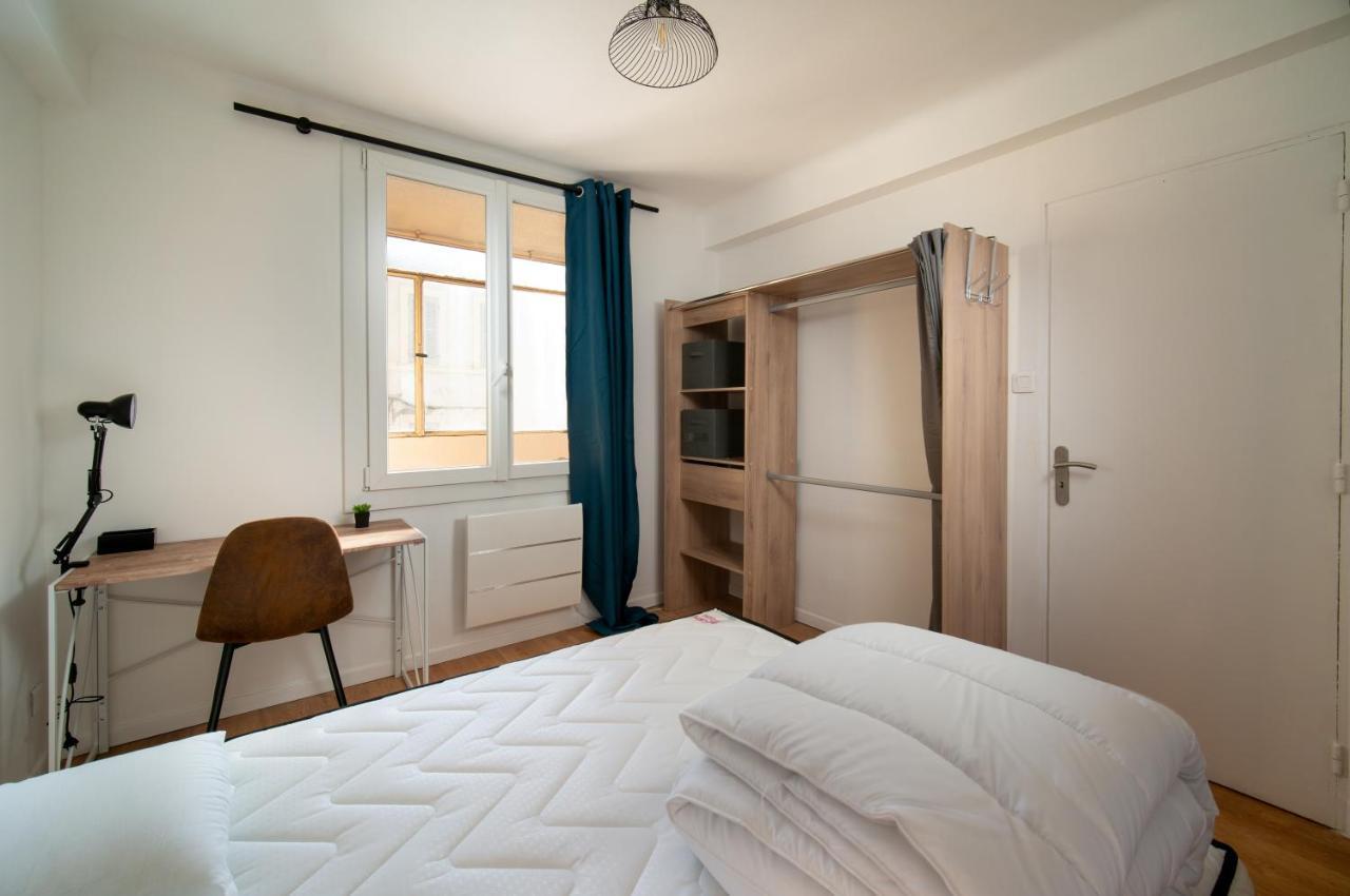 Grand Appartement 3 Chambres Avec Clim Et Balcon مارسيليا المظهر الخارجي الصورة