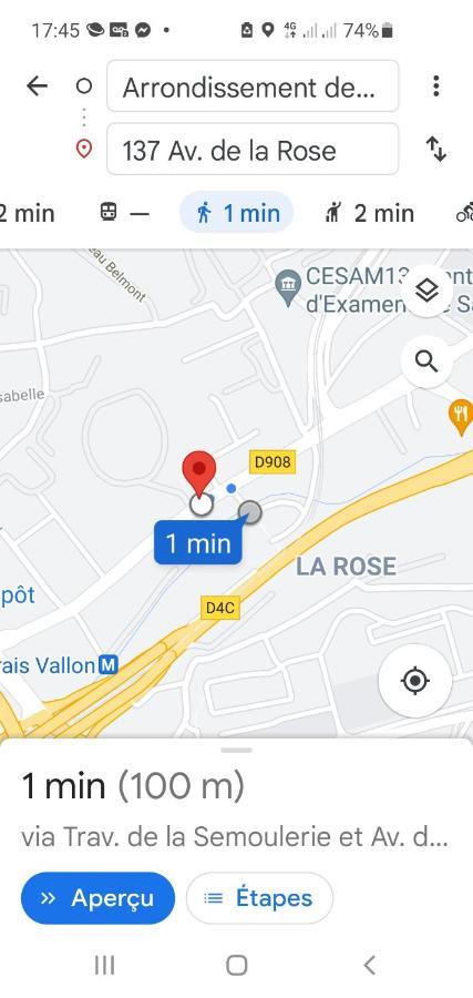Grand Appartement 3 Chambres Avec Clim Et Balcon مارسيليا المظهر الخارجي الصورة